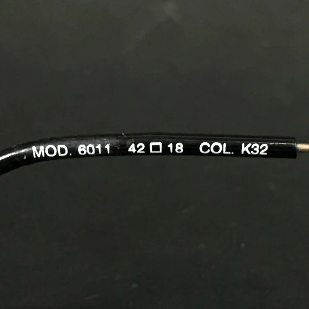 Arte Eyeglasses Frames MOD.6011 COL. K32 Blue Striped Gold Modern MCM 42-18-135